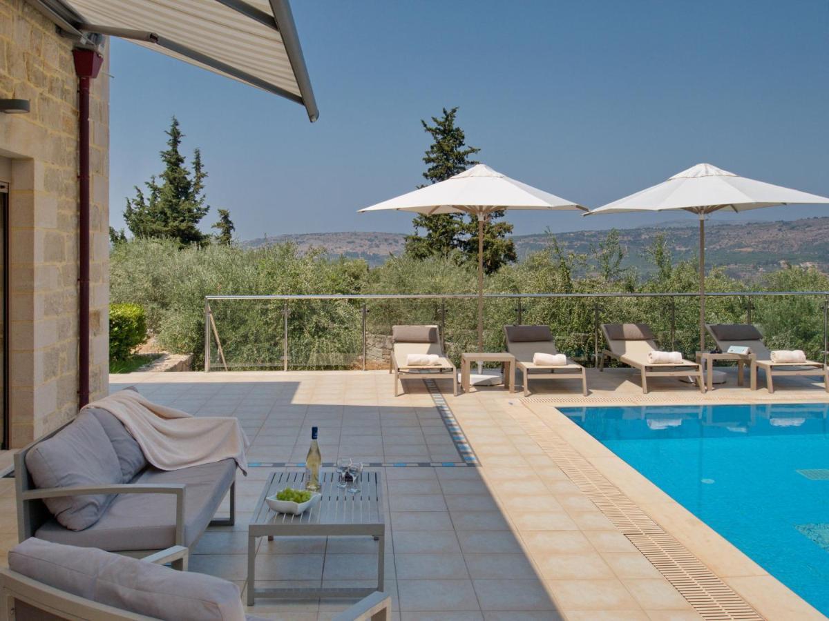 Villa Olivia With Pool Vrises Crete Alikampos Ngoại thất bức ảnh