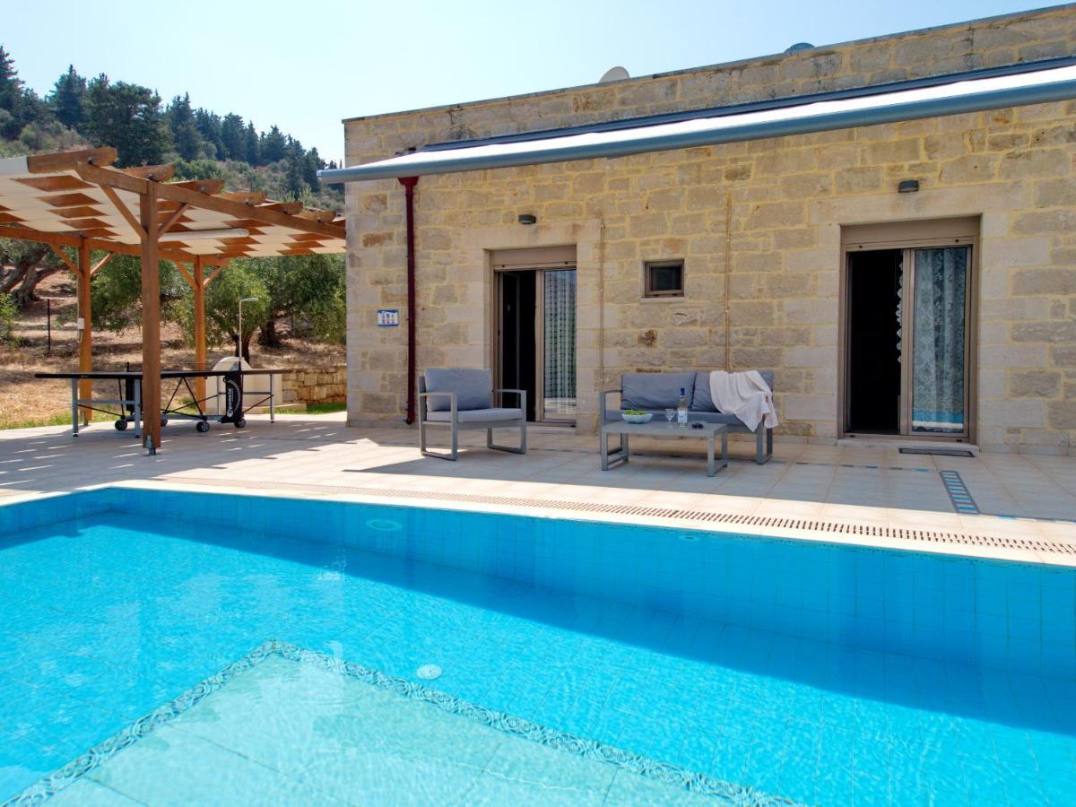 Villa Olivia With Pool Vrises Crete Alikampos Ngoại thất bức ảnh