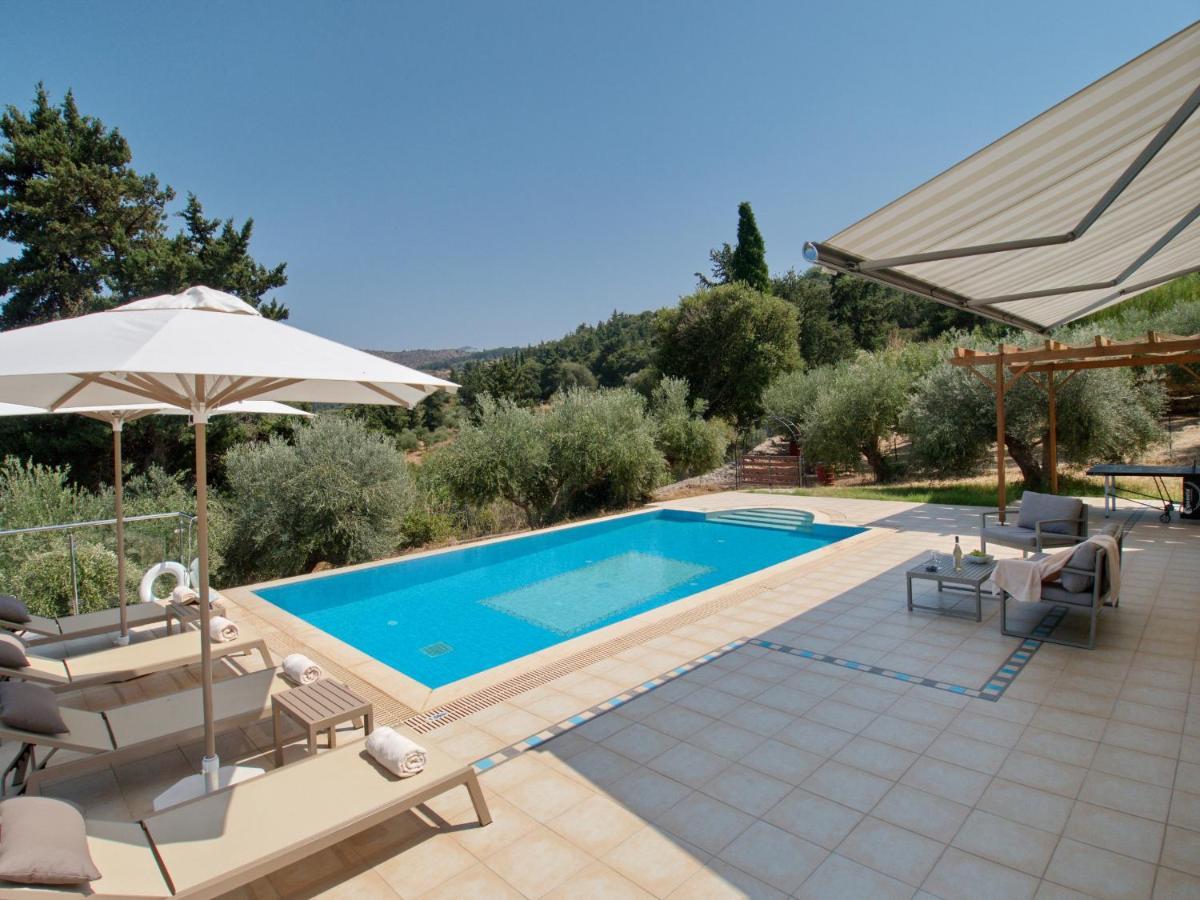 Villa Olivia With Pool Vrises Crete Alikampos Ngoại thất bức ảnh